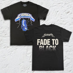 Metallica - Fade to Black Chair - Black T-shirt