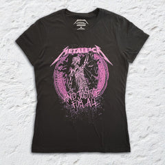 Metallica - Gilded Justice - Womens Black T-shirt