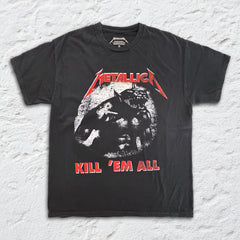 Metallica - Kill Em All Monster - Black Vintage T-shirt