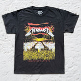 Metallica - Master of Puppets Cutout - Black Vintage T-shirt