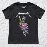 Metallica - Nothing Else Swords - Womens Black T-shirt