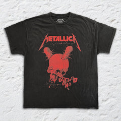 Metallica - F'ing No Regrets - Black Vintage T-shirt
