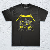 Metallica - M72 Ulrich Drums - Black T-shirt