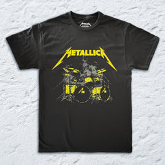 Metallica - M72 Ulrich Drums - Black T-shirt