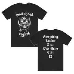 Motorhead - England - Black T-shirt