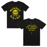 Motorhead - In Love With Rock'n'Roll - Black T-shirt