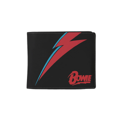 David Bowie Wallet - Lightning Black