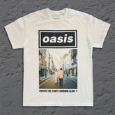 Oasis - What's The Story - White T-shirt