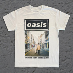 Oasis - What's The Story - White T-shirt