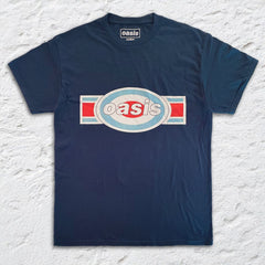 Oasis - Zoom Logo - Navy T-shirt