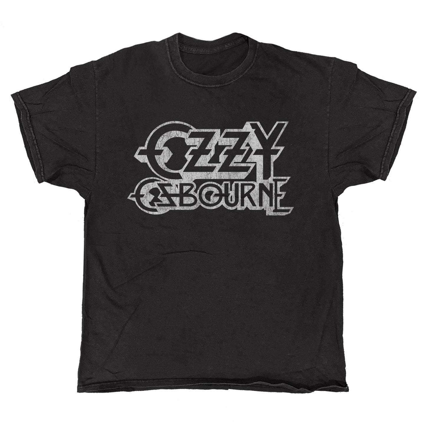 Ozzy Ozbourne - Vintage Logo - Black Vintage T-shirt