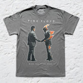 Pink Floyd - Man on Fire Outlined - Charcoal T-shirt