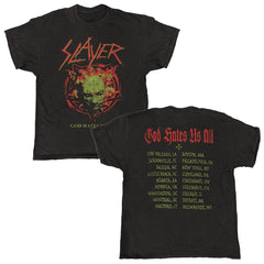 Slayer - God Hates Us All - Black Vintage T-shirt