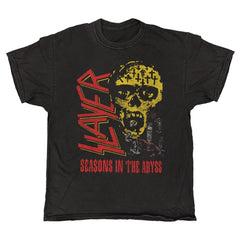 Slayer - Seasons 1990 - Black Vintage T-shirt