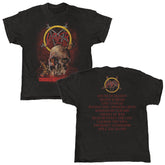 Slayer - SOH Tracklist - Black Garment-dyed T-shirt