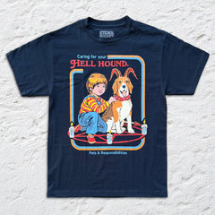 Steven Rhodes - Hell Hound - Navy T-shirt