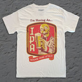 Steven Rhodes - Intense Panic Attack - White T-shirt