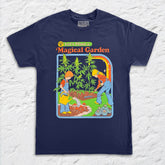 Steven Rhodes - Magical Garden - Navy T-shirt