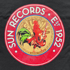 Sun Records - Rooster Sign - Black T-shirt