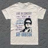 Sun Records x Roy Orbison - Natural T-shirt