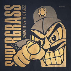 Supergrass - Caught By The Fuzz - Black T-shirt