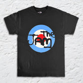 The Jam - Target Logo - Black T-shirt