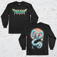 Trivium - Rising Sun Dragon - Black Longsleeve