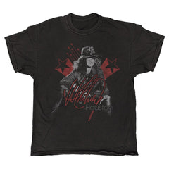Whitney Houston - Stars - Black Vintage T-shirt