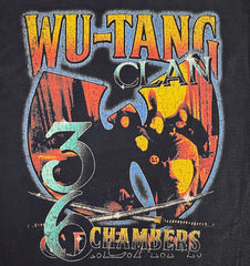 Wu-Tang Clan - 36 Chambers Swords - Black Vintage T-shirt
