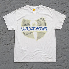 Wu-Tang Clan - Cream - White Vintage T-shirt