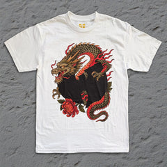Wu-Tang Clan - Dragon - White T-shirt