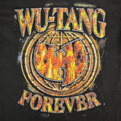 Wu-Tang Clan - Forever Galaxy - Black Vintage T-shirt