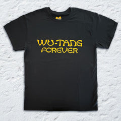 Wu-Tang Clan - Forever Stickers - Black T-shirt