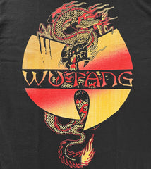 Wu-Tang Clan - Golden Dragon - Black T-shirt
