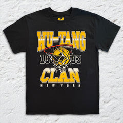 Wu-Tang Clan - NY BBall 1993 - Black T-shirt