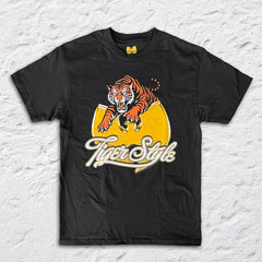 Wu-Tang - Tiger Style - Black T-shirt