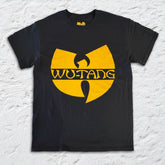 Wu-Tang Clan - Wing Logo - Black T-shirt