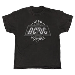 AC/DC - High Voltage - Black Vintage T-shirt