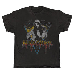 Alice Cooper - Bats Tour - Black Vintage T-shirt
