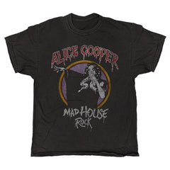 Alice Cooper - Mad House - Black Vintage T-shirt