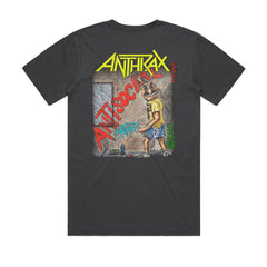 ANTHRAX - I'm Anti-Social - Faded Black T-shirt