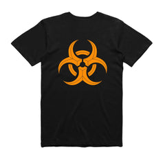 Biohazard - College - Black T-shirt