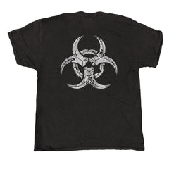 Biohazard - Gasmask - Black Vintage T-shirt