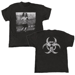 Biohazard - Gasmask - Black Vintage T-shirt