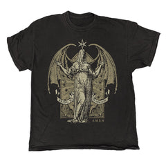 Bring Me The Horizon - Amen Wings - Black Vintage T-shirt