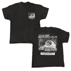 Bring Me The Horizon - Remain Calm - Black Vintage T-shirt