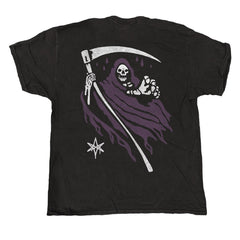 Bring Me The Horizon - Reaper Cartoon - Black Vintage T-shirt