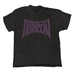 Bring Me The Horizon - Reaper Cartoon - Black Vintage T-shirt