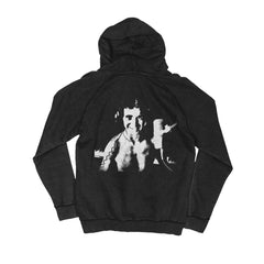 Bon Scott - Studio Pic - Black Vintage Hoodie