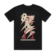 David Bowie - Spiders from Mars - Black T-shirt